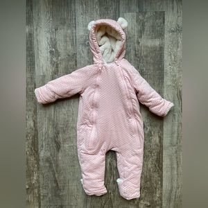 Gap baby footed jacket/jumpsuit. Size 3-6 months.